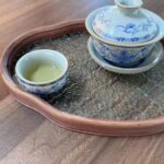 Vintage Chinese Tea Set with Tray Blue and White photo review