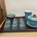 Green Vintage Chinese Gongfu Tea Set Ceramic photo review