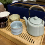 Vintage Chinese Ceramic Tea Set with Tray photo review