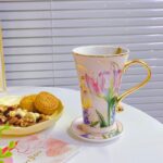 Tulip Porcelain Mug with Lid photo review