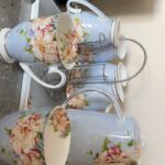 Flowers English Tea Set Bone China Teapot Set photo review