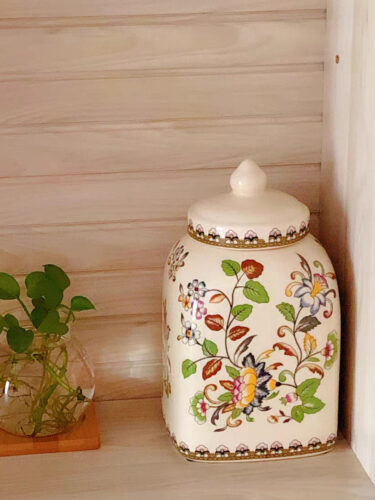 Spring Tea Caddy Ceramic Loose Tea Tin photo review