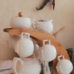 16-Pieces White English Tea Set Porcelain for Breakfast photo review