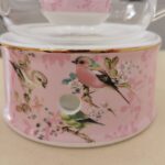 Pink Bird British Tea Set Bone China Coffee Set photo review