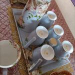 Flowers English Tea Set Bone China Teapot Set photo review