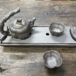 Pumpkin Japanese Tea Set Pottery Teapot Set photo review