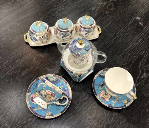 Feicui English Tea Set Bone China with Warmer photo review