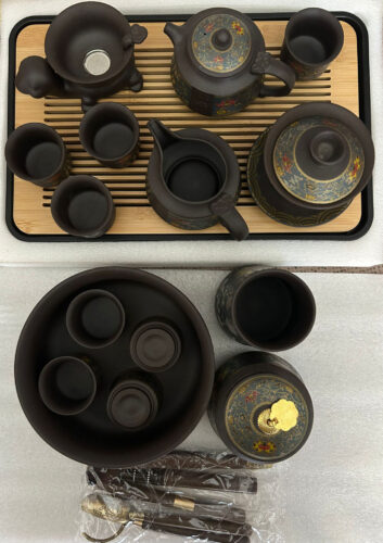 Click to view full screen Fugui Chinese Yixing Tea Set for Gongfu Tea photo review
