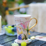 Tulip Porcelain Mug with Lid photo review