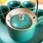 Pure Color Gongfu Tea Set Modern Teapot Set photo review