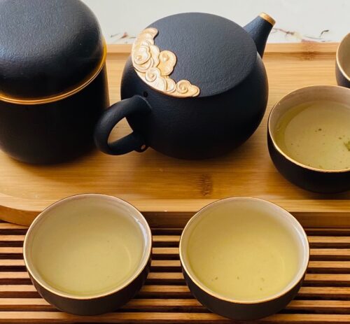 Cloud Chinese Travel Tea Set Ceramic photo review