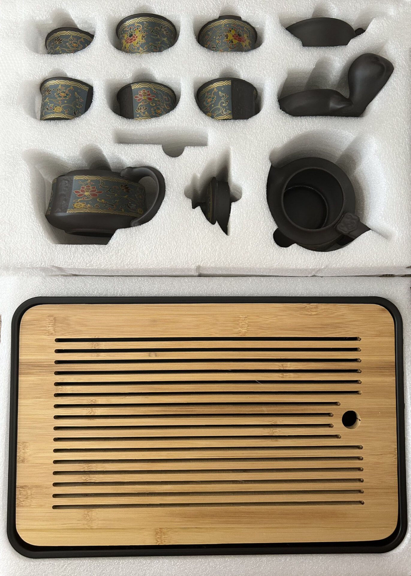 Click to view full screen Fugui Chinese Yixing Tea Set for Gongfu Tea photo review