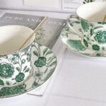 Classic Athenian Rose Cup and Saucer Porcelain photo review