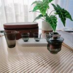 Portable Travel Tea Set Glass with Case photo review