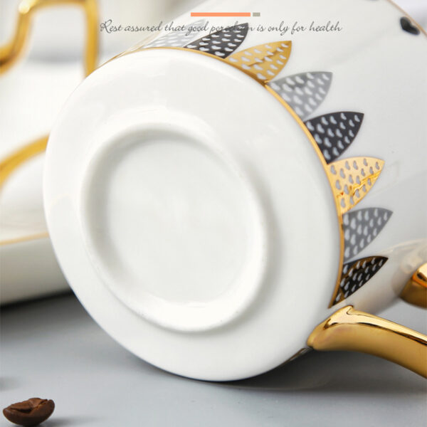 4 66 Creative British Tea Set Porcelain Coffee Pot Set