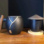 Jianghu Steeping Tea Mug with Infuser Gilded Silver 13.2 OZ Customized photo review