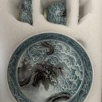 Jingdezhen Chinese Dragon Gaiwan Tea Set Porcelain photo review