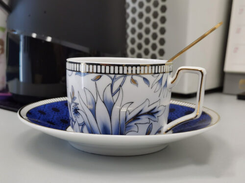 Yucca Bone China Cup and Saucer Set photo review