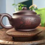 Classic Chinese Yixing Tea Set Purple Clay Teapot Cup Set photo review