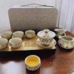 Dunhuang Chinese Travel Tea Set Portable with Case photo review