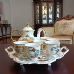 Fantasy Jungle English Tea Set Porcelain with Tray photo review