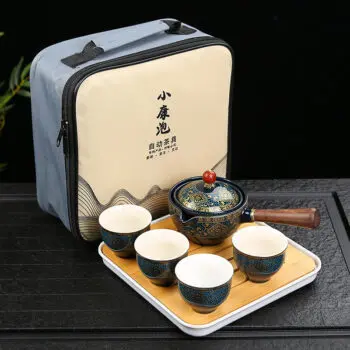 Portable travel tea set Simple kung fu tea set for home