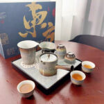 Starlit Sky Japanese Gongfu Tea Set with Tray photo review