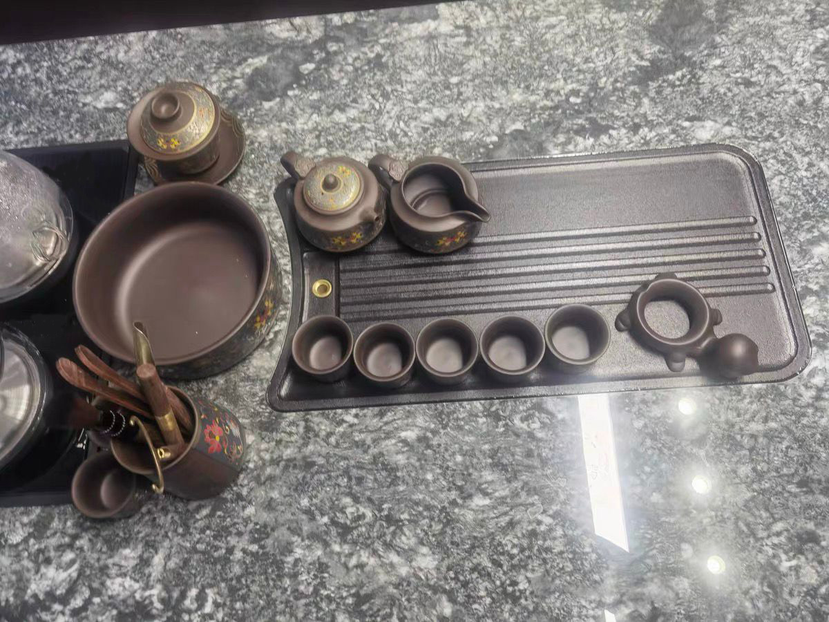Click to view full screen Fugui Chinese Yixing Tea Set for Gongfu Tea photo review