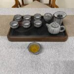 Black Ice Chinese Kung Fu Tea Set Porcelain photo review