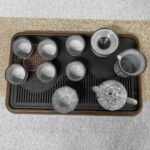 Black Ice Chinese Kung Fu Tea Set Porcelain photo review