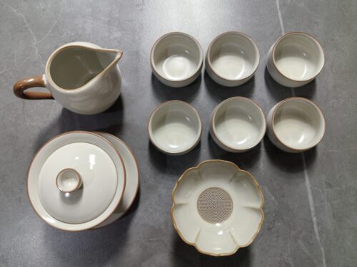 Minimalist Ru Kiln Chinese Gongfu Tea Set photo review