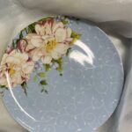 3-Tier Flowers Cake Stand Bone China Serving Tray photo review