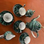 Green English Tea Set Porcelain Teapot Set photo review