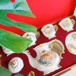 Fantasy Jungle English Tea Set Porcelain with Tray photo review