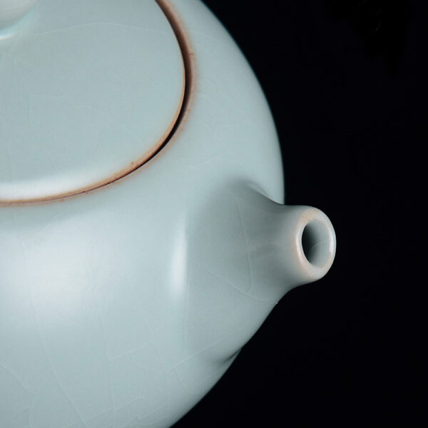 TP1TF005 19 Blue Sky Chinese Teapot Ceramic for Gongfu Cha 7.4 Oz