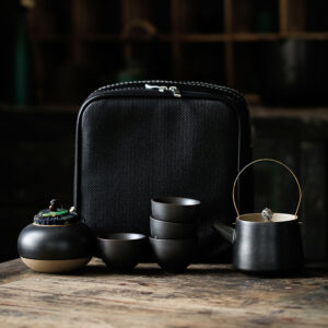 TS0CDW001 vv7 Pure Color Gongfu Tea Set Modern Teapot Set