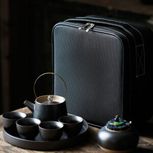 TS0CDW001 vvv3 Pure Color Gongfu Tea Set Modern Teapot Set