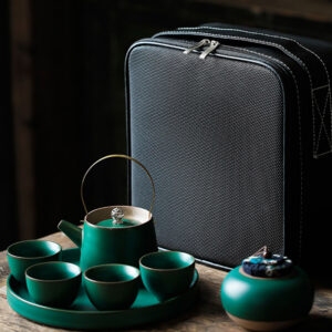 TS0CDW001 vvv4 1 Pure Color Gongfu Tea Set Modern Teapot Set