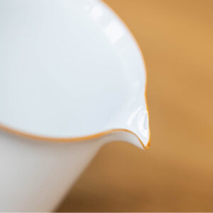 TS0SX062 d3 Pure White Gaiwan Gongfu Tea Set Porcelain with Tray