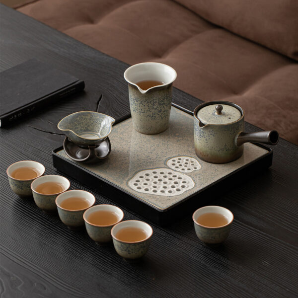 Starlit Sky Japanese Gongfu Tea Set with Tray