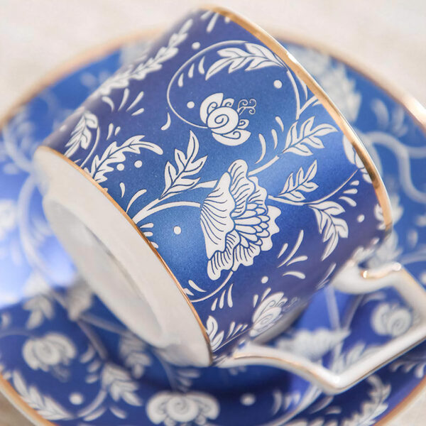 Blooming-flower English Tea Set Porcelain Teapot Set - Image 3
