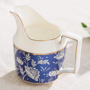 TSB02CC001 4 Blooming-flower English Tea Set Porcelain Teapot Set