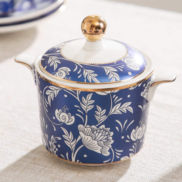 Blooming-flower English Tea Set Porcelain Teapot Set - Image 6