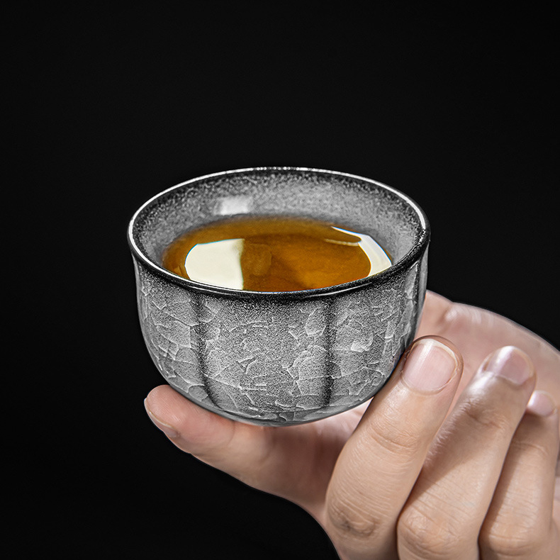 Black Ice Chinese Kung Fu Tea Set Porcelain - Image 9