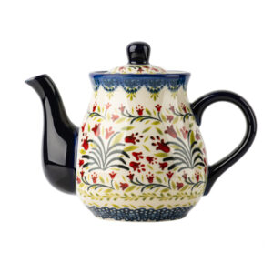TSB11BB003 d2 10-Piece Flowers Polish Teapot Set Porcelain Tea Set