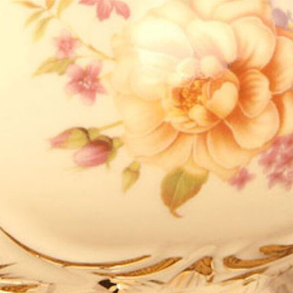 TSB12BB023 3 Vintage English Tea Set Porcelain Luxury Teapot Set