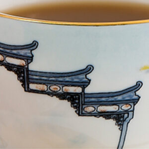 TSB12BB024 D5 Hand-painted Tea Service Set Bone China Teapot Set