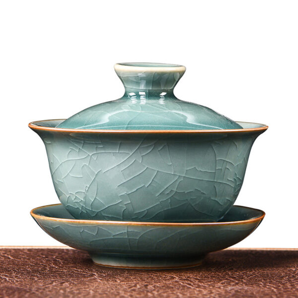 TSB13BB003 1 Celadon Chinese Gongfu Tea Set Porcelain