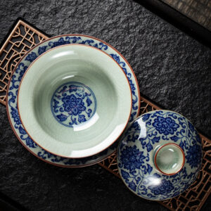 TSB13BB010 D5 Jingdezhen Blue and White Chinese Gongfu Tea Set