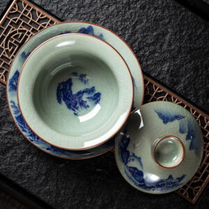TSB13BB010 DD4 Jingdezhen Chinese Gongfu Tea Set Blue and White
